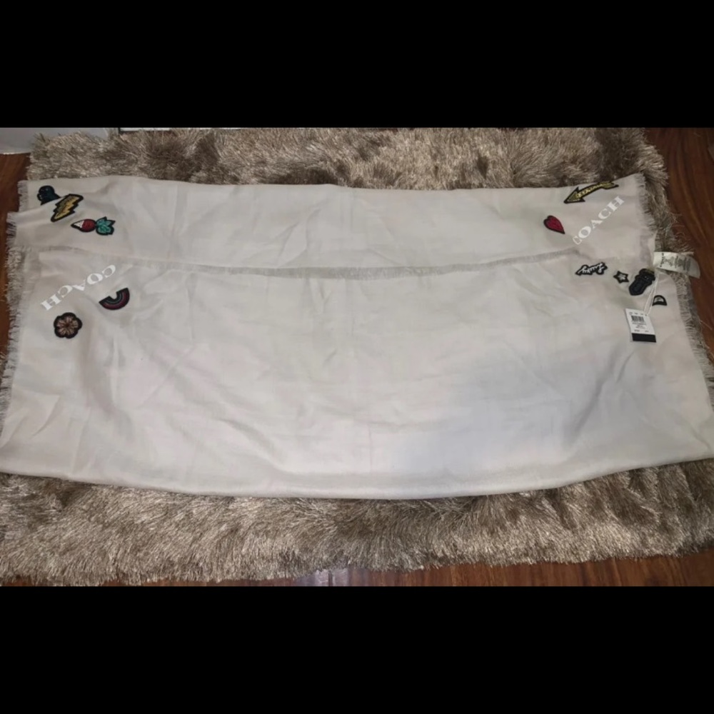 Coach scarf - Picture 3 of 5